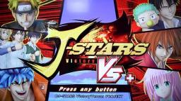J-STARS Victory Vs+ Title Screen